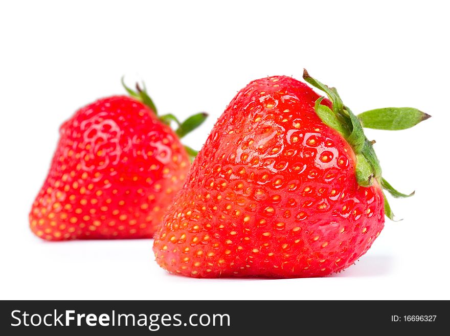 Strawberry Isolated On White