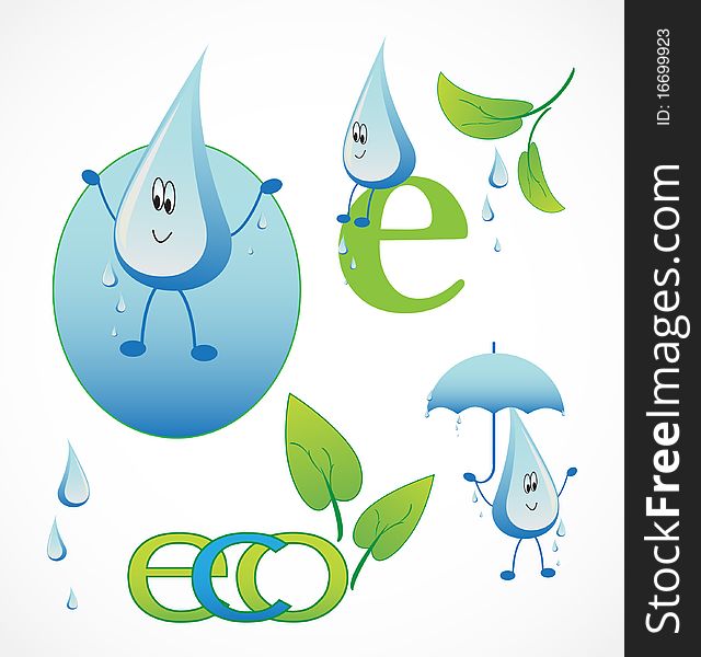 Set Of Eco Icons