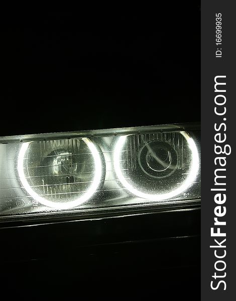 This is a Car headlights.