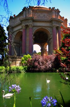 Palace Of Fine Arts, San Francisco Stock Images
