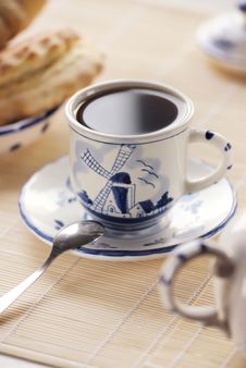 Morning Tea Stock Photo