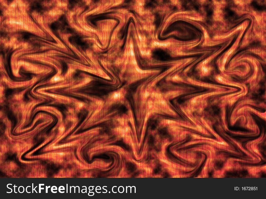 Digital abstract of a Christmas star ornament-useful background image. Digital abstract of a Christmas star ornament-useful background image.
