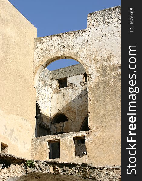 Ancient building in Old Jaffa (Yaffo), Jerusalem