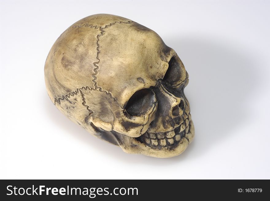 Skull - Totenkopf isolated object freisteller. Skull - Totenkopf isolated object freisteller