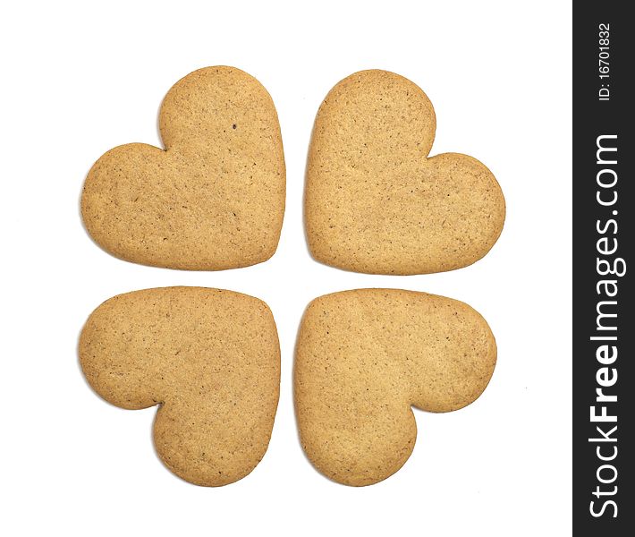 Four Gingerbread Cookies