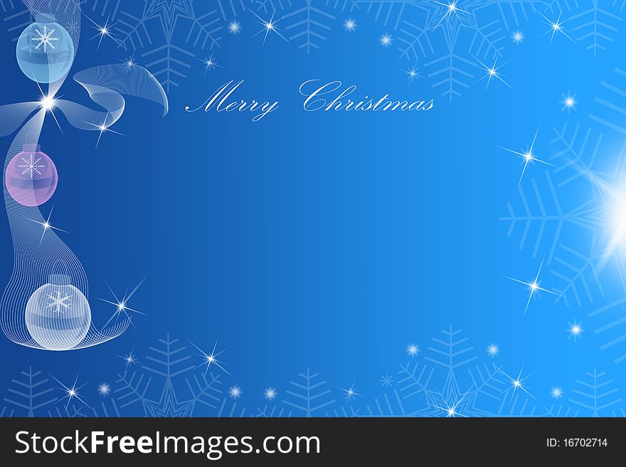 Abstract Christmas Light Background