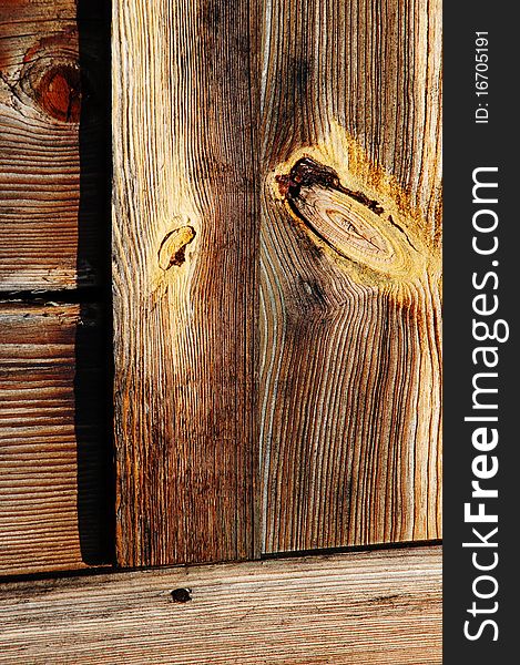 Beautiful wooden fence texture close-up. Beautiful wooden fence texture close-up