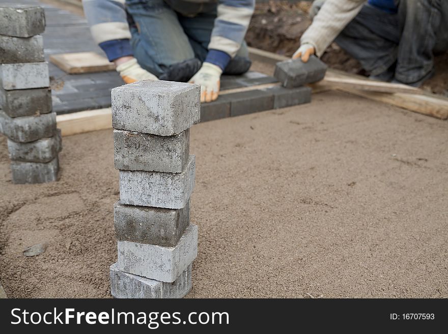 The job of a bricklayer requires skill and experience