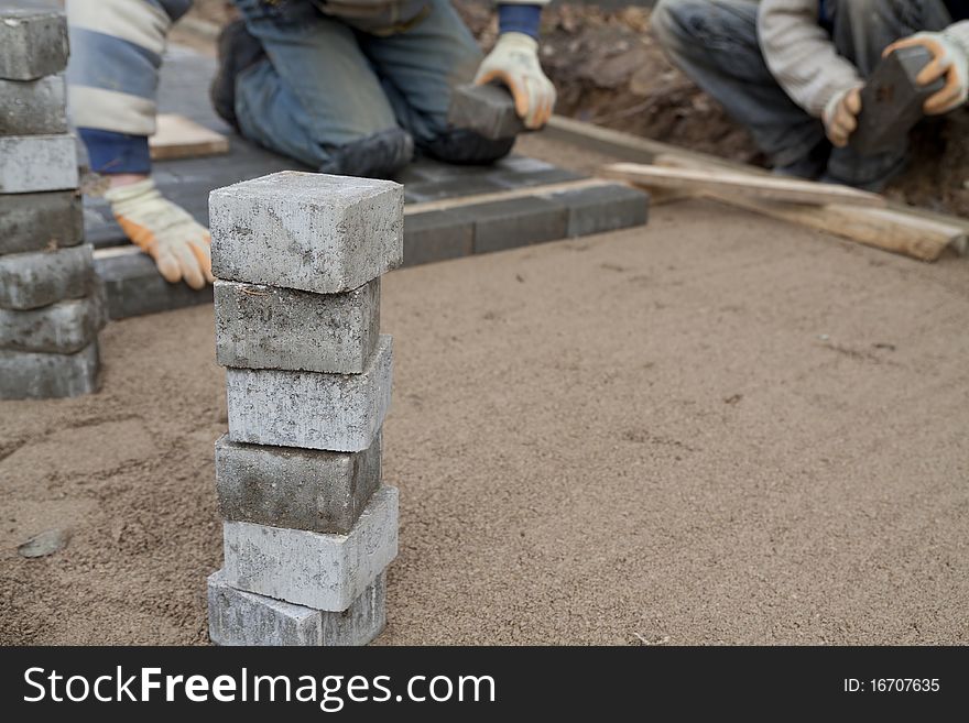 The job of a bricklayer requires skill and experience