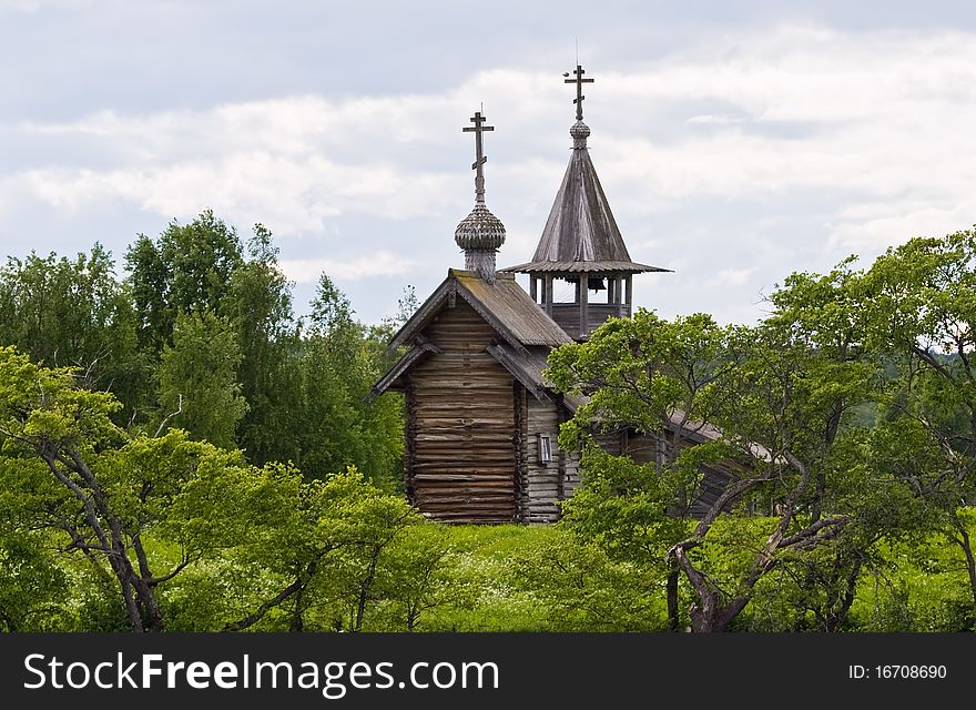 Archangel Michael Orthodox Chapel On Kizhi Island