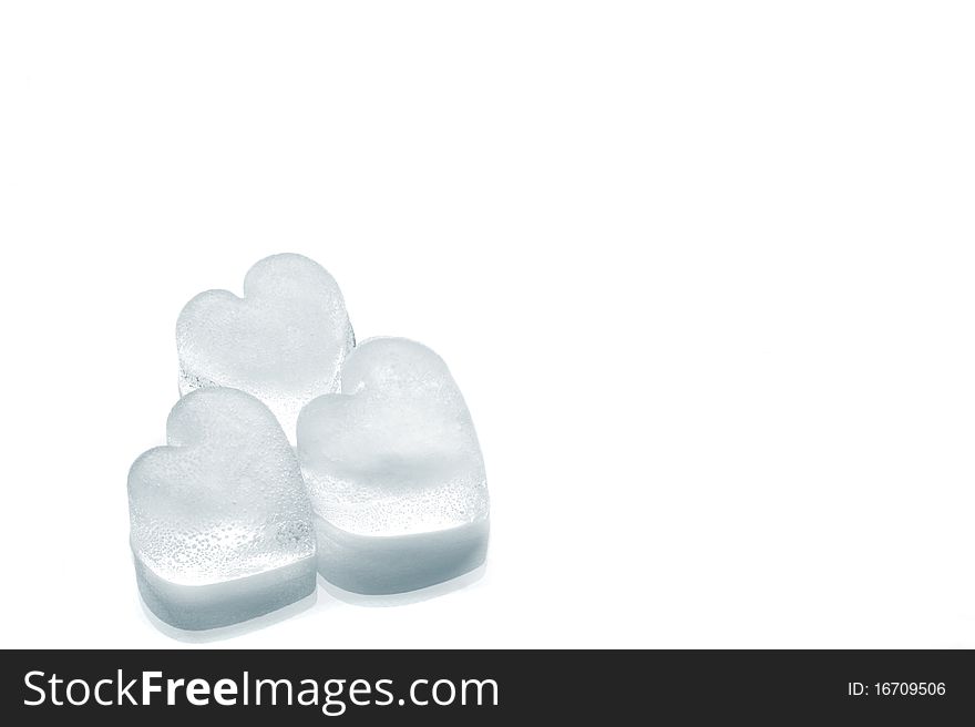 Three Ice Hearts