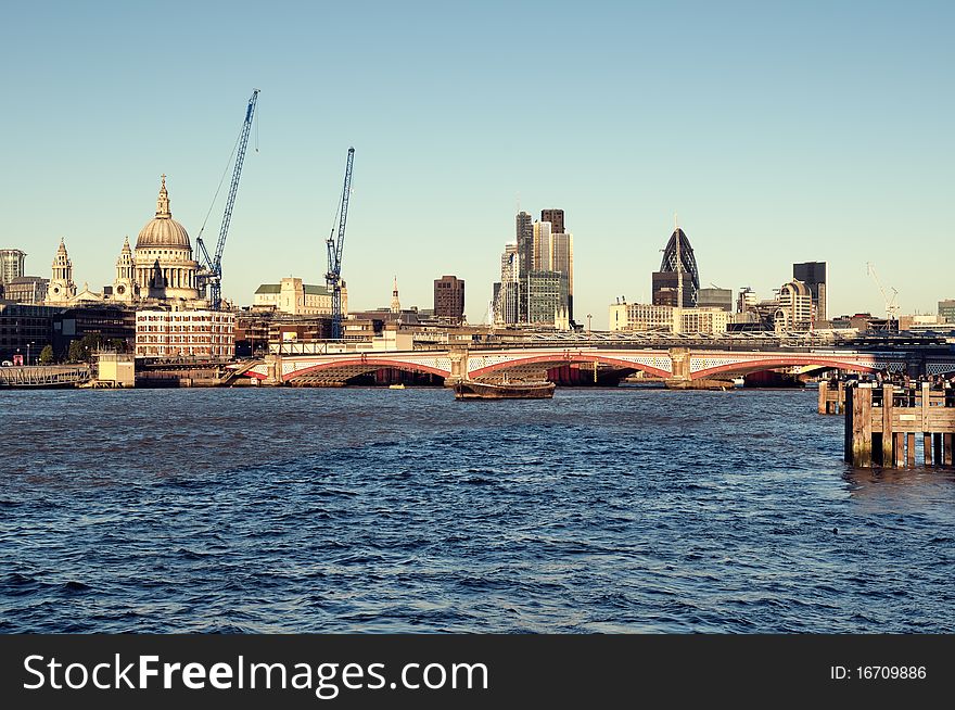 Central London (St. Paul`s Cathedral, Trower 42, Gherkin,Lloyds of London,  Willis Building). Central London (St. Paul`s Cathedral, Trower 42, Gherkin,Lloyds of London,  Willis Building)