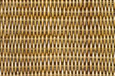 Wicker Basket Line. Royalty Free Stock Images