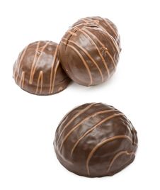 Chocolate Souffle Stock Image