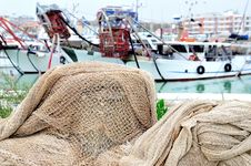 Fishing Nets Royalty Free Stock Image Fishing Nets Royalty Free Stock Image