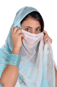 Girl In Arabian Pose Royalty Free Stock Photo Girl In Arabian Pose Royalty Free Stock Photo