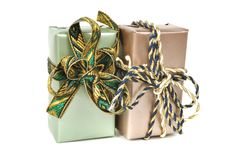 Gift Boxes Royalty Free Stock Photography