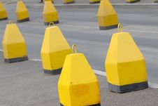 Road Asphalted Obstruct Block Royalty Free Stock Photos Road Asphalted Obstruct Block Royalty Free Stock Photos