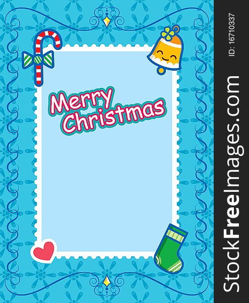 Christmas card with empty space, just simply put your favorite photo on it. Christmas card with empty space, just simply put your favorite photo on it.