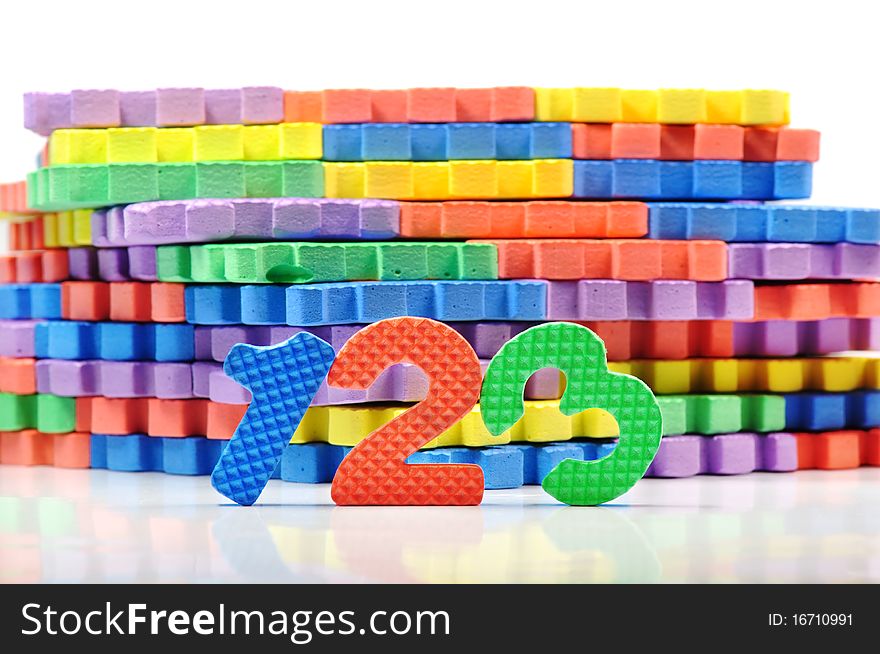 Colorful Number Mat
