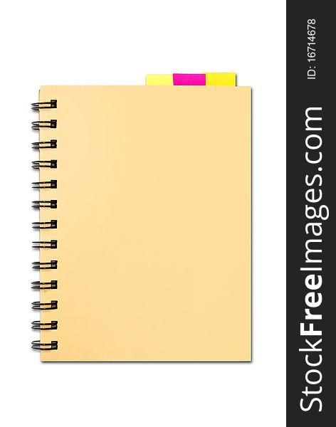 Small Notebook Isolated