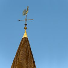 Golden Wind Vane Stock Images Golden Wind Vane Stock Images