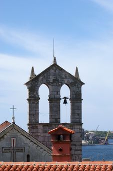 Ancient Tower Of Pula, Croatia Stock Photos Ancient Tower Of Pula, Croatia Stock Photos