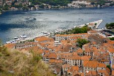 Panorama Of Kotor Bay, Montenegro Royalty Free Stock Image Panorama Of Kotor Bay, Montenegro Royalty Free Stock Image