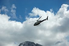 Rescue Helicopter. Royalty Free Stock Images