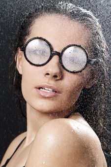 Wet And Happy Stock Image Wet And Happy Stock Image