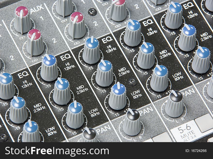 Mixing Board Knobs