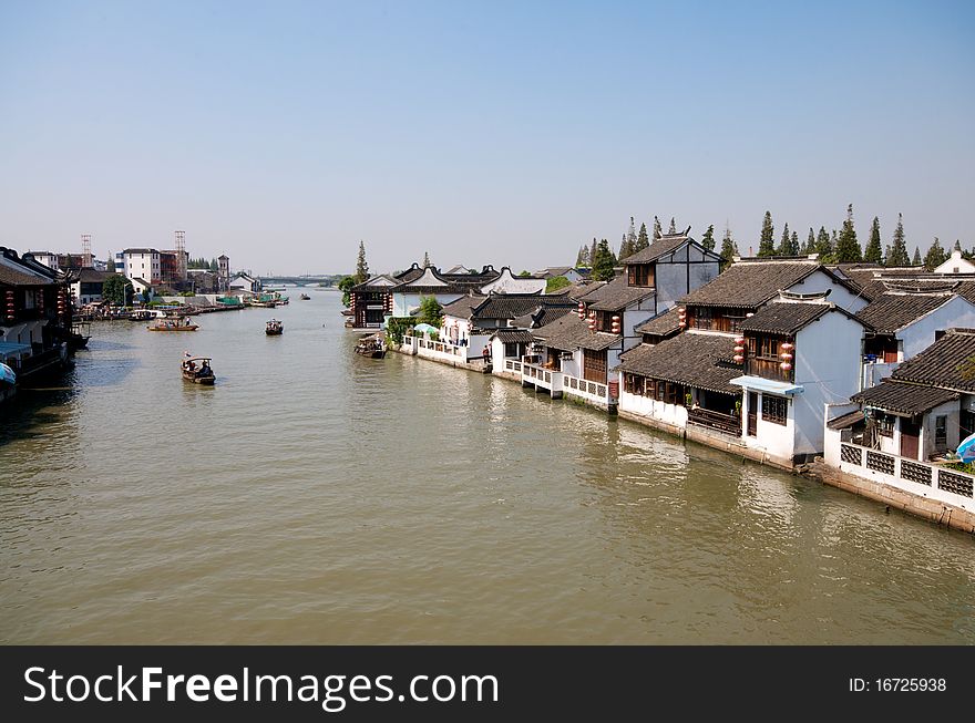 Chinese Ancient River Town