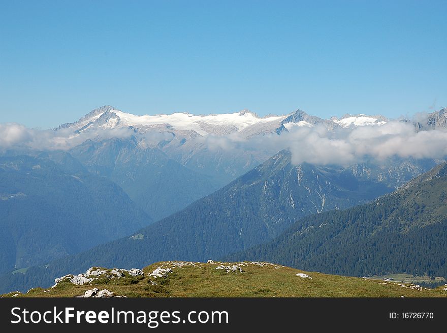 Mountain landscape.