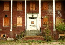 Old Abandoned Building Stock Photography