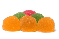 Fruit Jellies. Royalty Free Stock Images Fruit Jellies. Royalty Free Stock Images