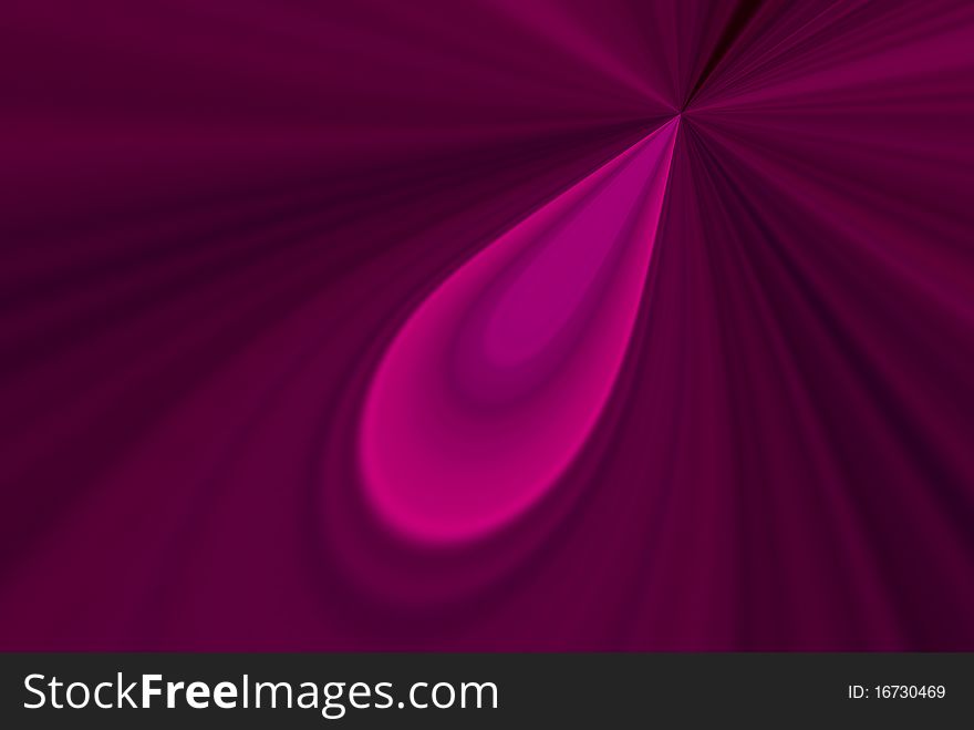 A computer generated background abstract in with a tear drop shape. A computer generated background abstract in with a tear drop shape.