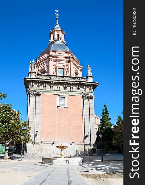 Chapel  San Isidro on San Andres plaza in Madrid