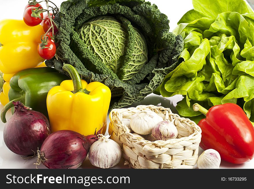 Fresh And Healthy Vegetables
