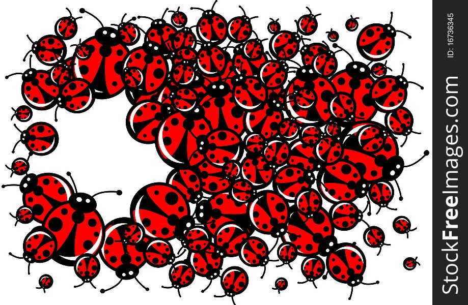 Ladybugs Frame