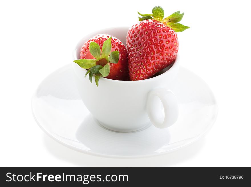 Cup And Strawberry