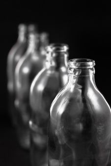 Empty Bottles Royalty Free Stock Images Empty Bottles Royalty Free Stock Images