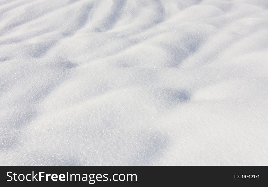 Plane surface with white puresnow. Plane surface with white puresnow