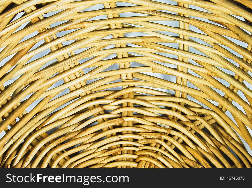 Pattern of weave basket background texture