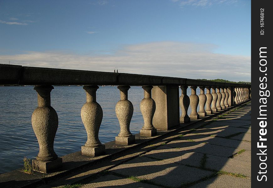 Pillars - detail of historical architecture