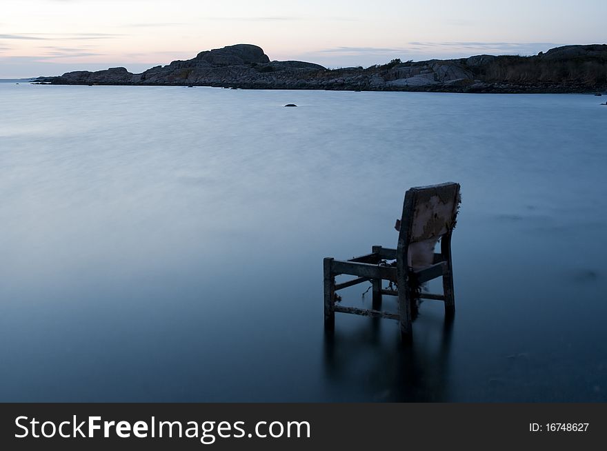 West coast in Sweden during a summer evening. West coast in Sweden during a summer evening.