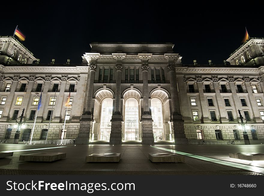 Reichstag In Berlin