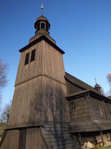 Old Wooden Catholic Church Royalty Free Stock Photos Old Wooden Catholic Church Royalty Free Stock Photos