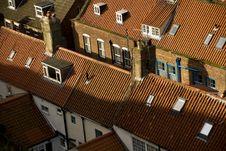 Red Roofs At Whitby Stock Image Red Roofs At Whitby Stock Image