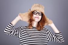Funny Girl Royalty Free Stock Images Funny Girl Royalty Free Stock Images