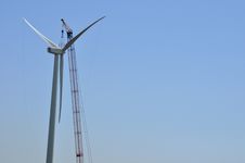 Wind Turbines Royalty Free Stock Photo